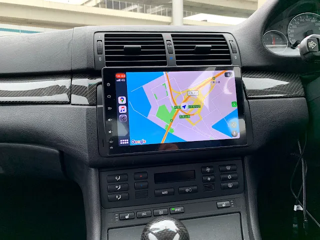 E46 M3 DIY EONON Androidナビ(GA9450B)へ交換